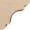 Ekena Millwork 9"W x 9"D x 9"H Wide New Brighton Rough Cedar Woodgrain TimberThane Corbel, Primed Tan CORUR09X09X09NEBRCPR - alternate 6